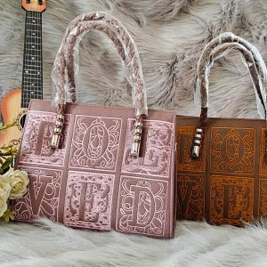 The Amara Embroidered Tote